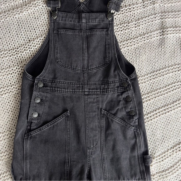 NWT Madewell Denim Oversized Carpenter Overalls XXS - Picture 7 of 9